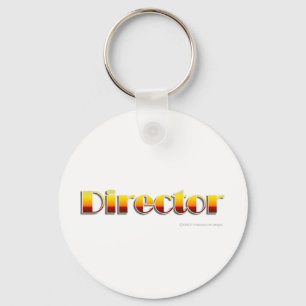 Director (Text Only) Keychain