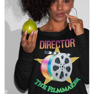 Director - The Filmmaker Women's Dark Sweatshirt