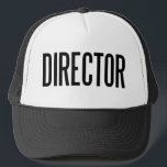 Director trucker hat<br><div class="desc">Cinema Artists (Home & Apparel) Director trucker hat. Check the collection for the cinema artists life.</div>