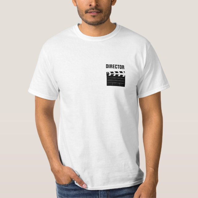 Director w/ Film Marker Value T-Shirt (Front)