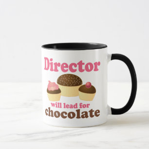 Director Will Lead for Chocolate Mug