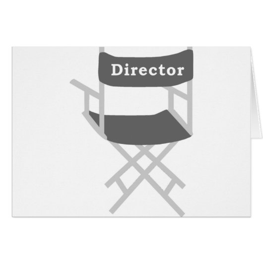 Director's Chair Cards (Front Horizontal)