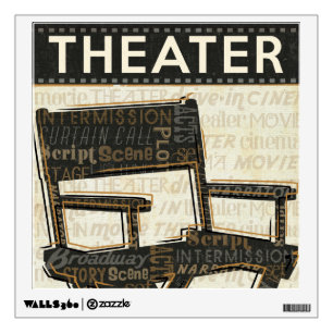 Director's Chair Wall Decal