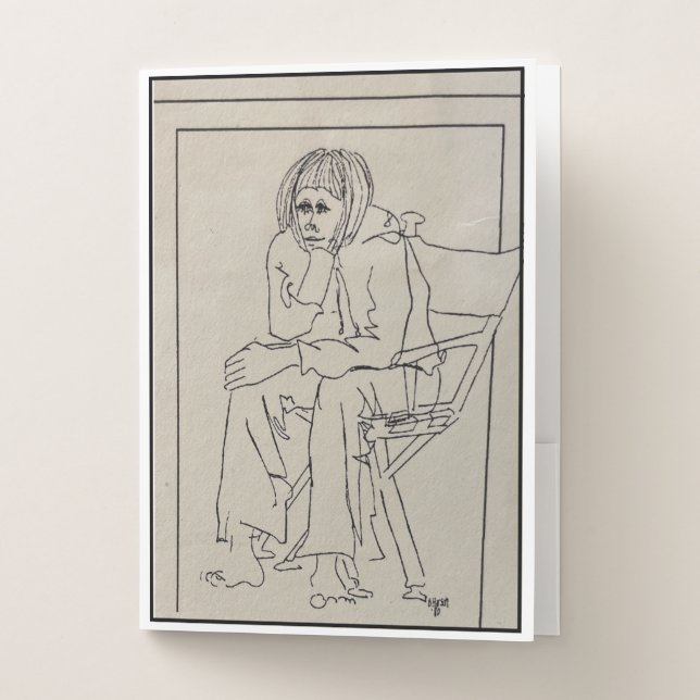 Directors Folded Pocket Folder (Front)