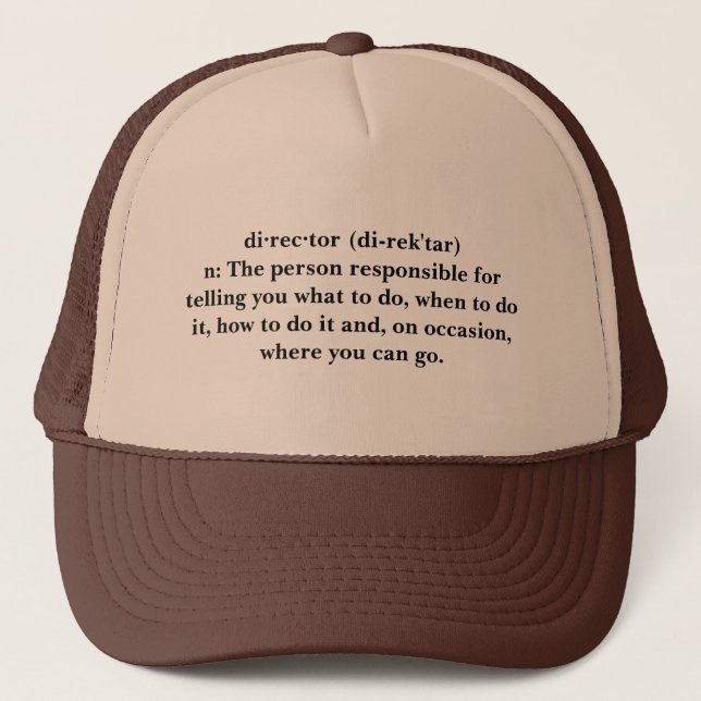 directors hat (Front)