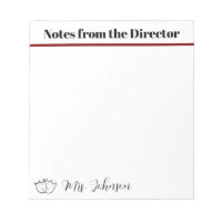 Director's Notes