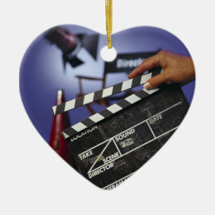 Director's Slate Ceramic Ornament