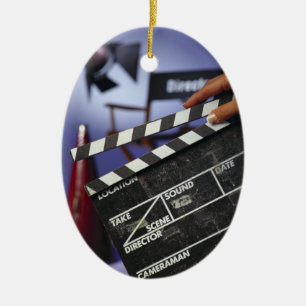 Director's Slate Ceramic Ornament
