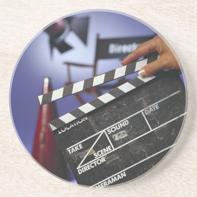 Director's Slate Coaster (Front)