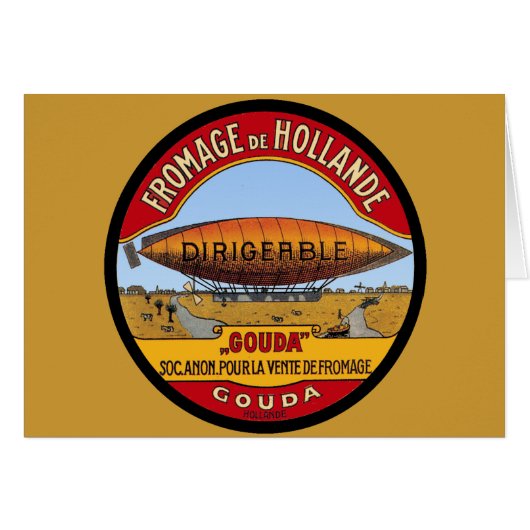 Dirigeable Holland Cheese (Front Horizontal)