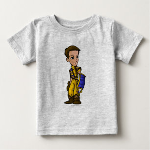 Dirigibles Lost Desert Staff Player Baby T-Shirt