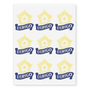 Dirigo Temporary Tattoos
