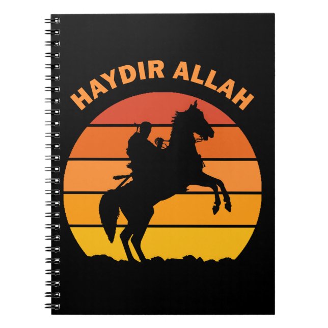 Dirilis Ertugrul Gazi Kurulus Osman Bey Ottoman Notebook (Front)
