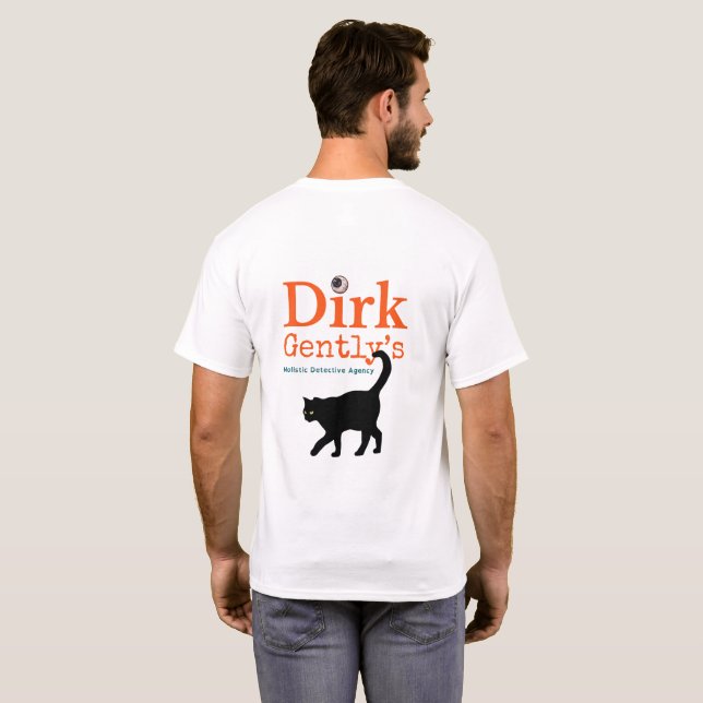 Dirk Gently Holistic Detective Agency Fan T-Shirt (Back Full)