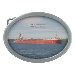 Dirk S. VanEnkevort & Michigan Trader belt buckle