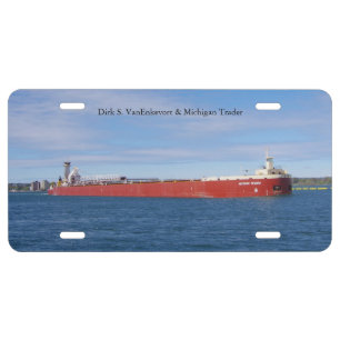 Dirk S. VanEnkevort & Michigan Trader License Plate