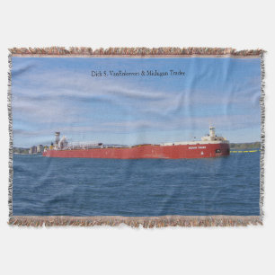 Dirk S. VanEnkevort & Michigan Trader Throw Blanket
