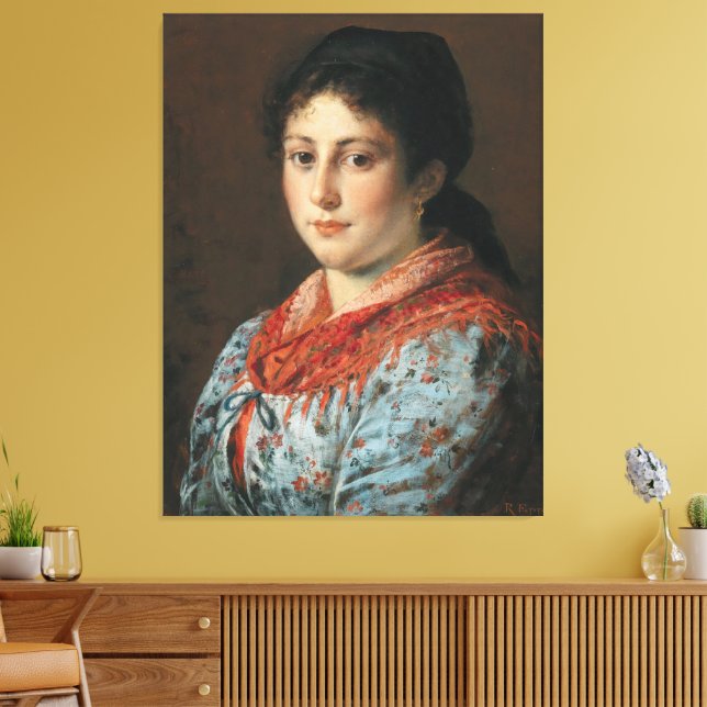  Dirndl Canvas Print (Insitu(LivingRoom))