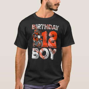 Dirt Bike 12th Birthday  Dirtbike Motorcycle  2022 T-Shirt