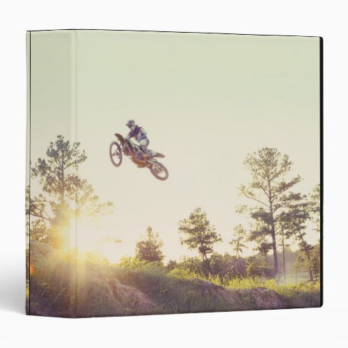 Dirt Bike 3 Ring Binder