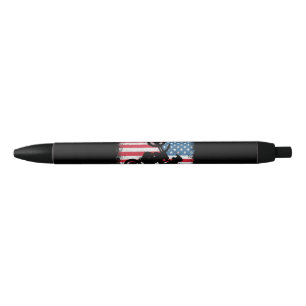 Dirt Bike American Flag Motocross Biker Men Boys V Pen