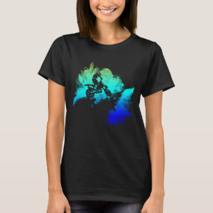 Dirt Bike and Motocross Graphic Design T-Shirt