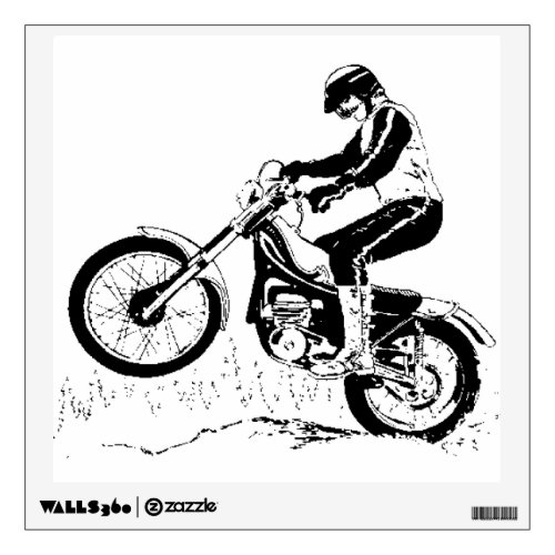 Dirt Bike ATV Wall Decal