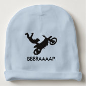 Dirt Bike Baby Beanie (Front)