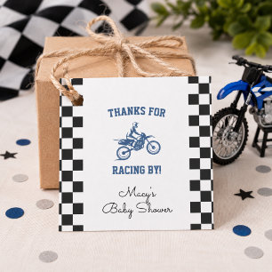 Dirt Bike Baby Shower Favor Tags