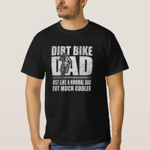 Dirt Bike Dad Motocross Father Motocross Rider Dad T-Shirt