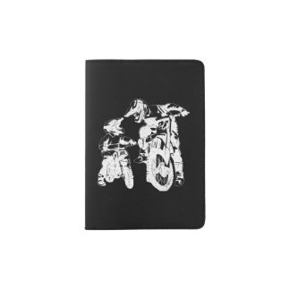 Dirt Bike Dad Motocross Motorcycle Biker Father Passport Holder