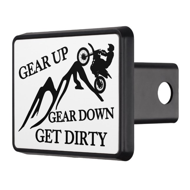 Dirt Bike Dirty Hitch Cover (Left)