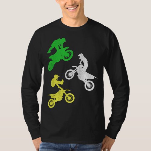 Dirt Bike for Boys  Toddler Gift Motocross T_Shirt