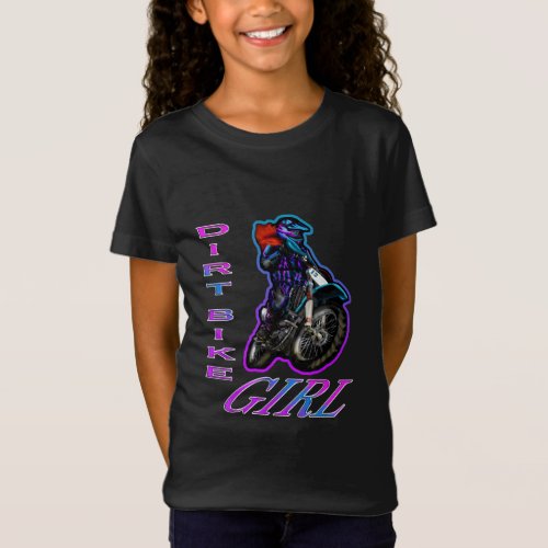 Dirt bike girl T_Shirt