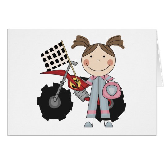 Dirt Bike - Girl T-shirts and Gifts (Front Horizontal)