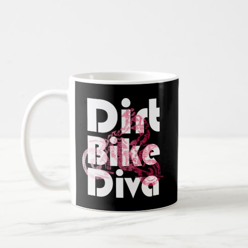 Dirt Bike Girls Motocross Off_Road Biker Queen Coffee Mug