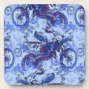 Dirt-Bike Heaven - Motocross Racers Beverage Coaster