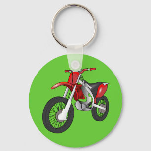 Dirt bike keychain