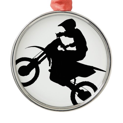 DIRT BIKE METAL ORNAMENT
