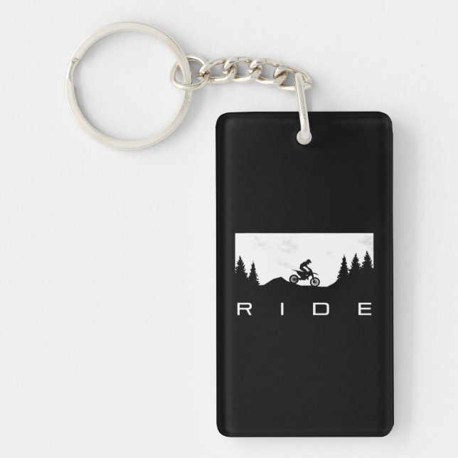 Dirt Bike Motocross Apparel Motocross Dirt Bike Keychain (Front)