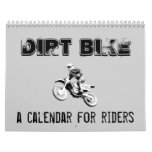 Dirt Bike Motocross Calendar . at Zazzle