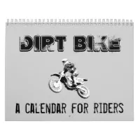 Dirt Bike Motocross Calendar . | Zazzle