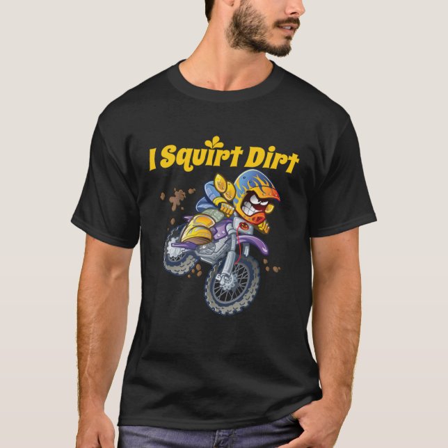 Dirt Bike Motocross Motorcycle Apparel For Boys an T-Shirt (Front)