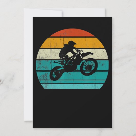 Dirt Bike Motocross Motorcycle Gift For Men (Front)