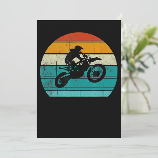Dirt Bike Motocross Motorcycle Gift For Men (Standing Front)