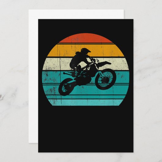 Dirt Bike Motocross Motorcycle Gift For Men (Front/Back)