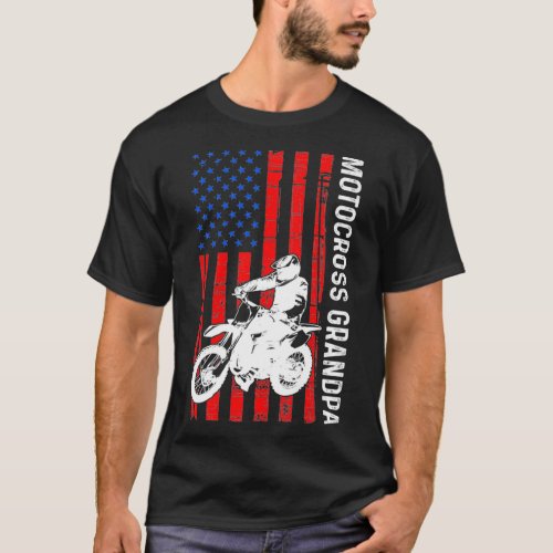 Dirt Bike Motocross MX Rider Off Road Racing Premi T_Shirt