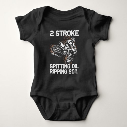 Dirt Bike Motocross Offroad Motorbike Sport Baby Bodysuit