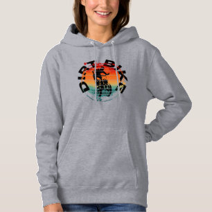 Dirt bike motocross rider hoodie