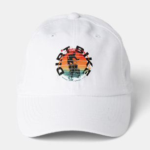Dirt bike motocross rider performance cap